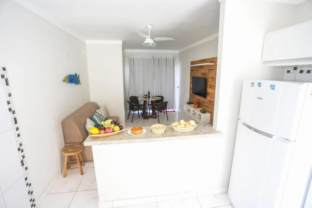 Apartamento 2 quartos em Porto Seguro na Praia de Taperapuan