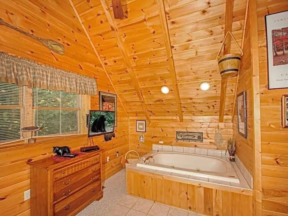 Bear Country Cabin, 2 Bedrooms, Sleeps 6, Private, Foosball, Hot Tub