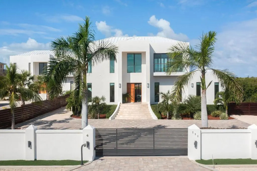 Gated Long Bay Villa Near Grace Bay with Pool
