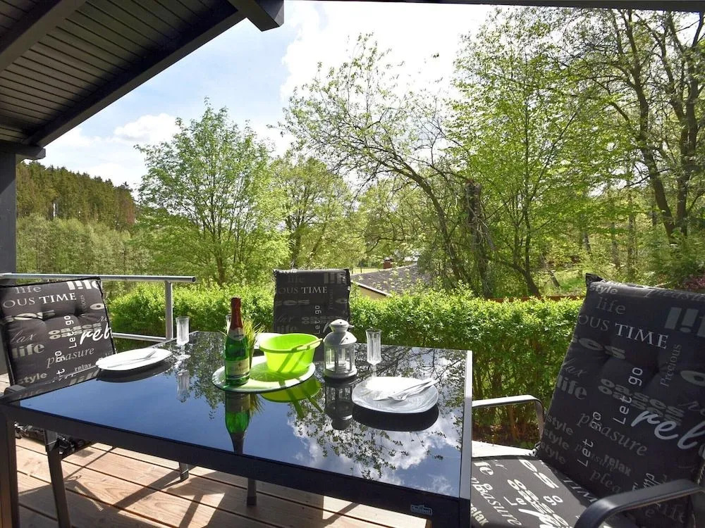 Cosy Holiday Home in Güntersberge Harz With Wood Stove & 2 Terraces