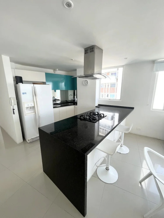 Apartment In Cartagena In Front Of The Sea 2 Bedrooms With Air Conditioning