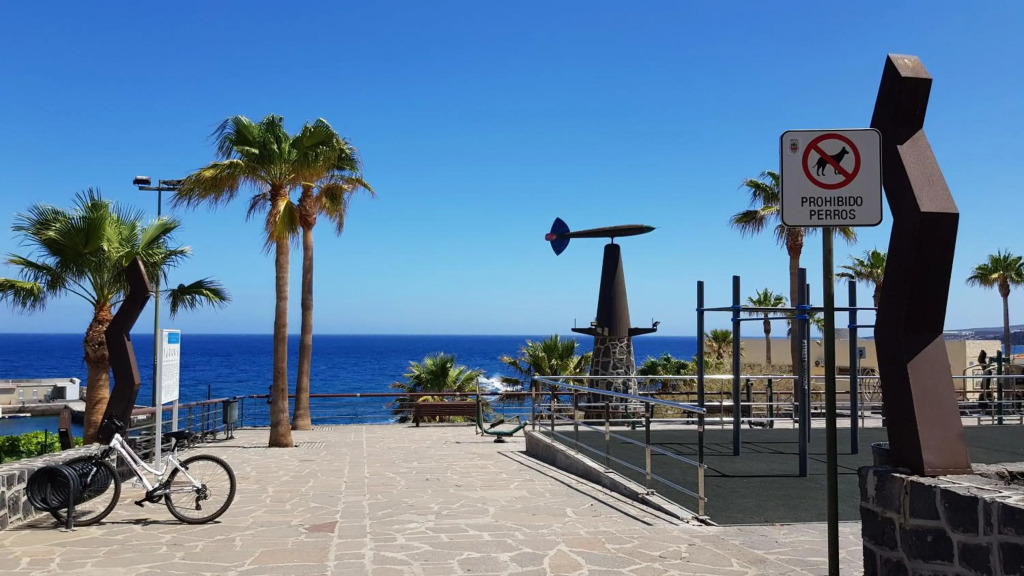 Acogedor estudio en Candelaria en primera línea de mar