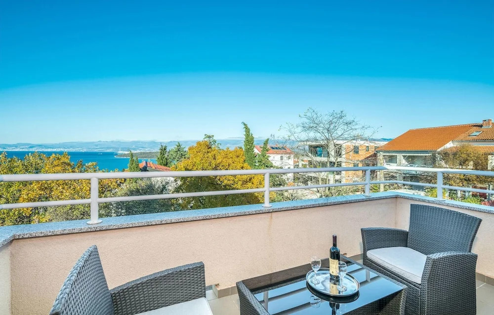 Awesome Apartment in Njivice With Wifi and 1 Bedrooms