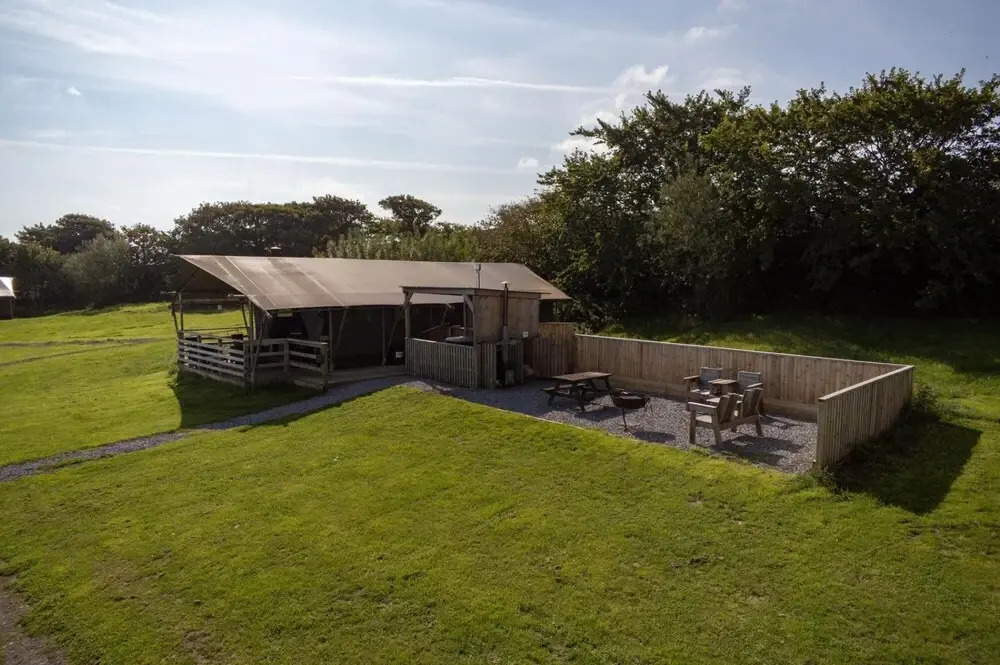 Worms Head - Safari Glamping Tent - Llangennith