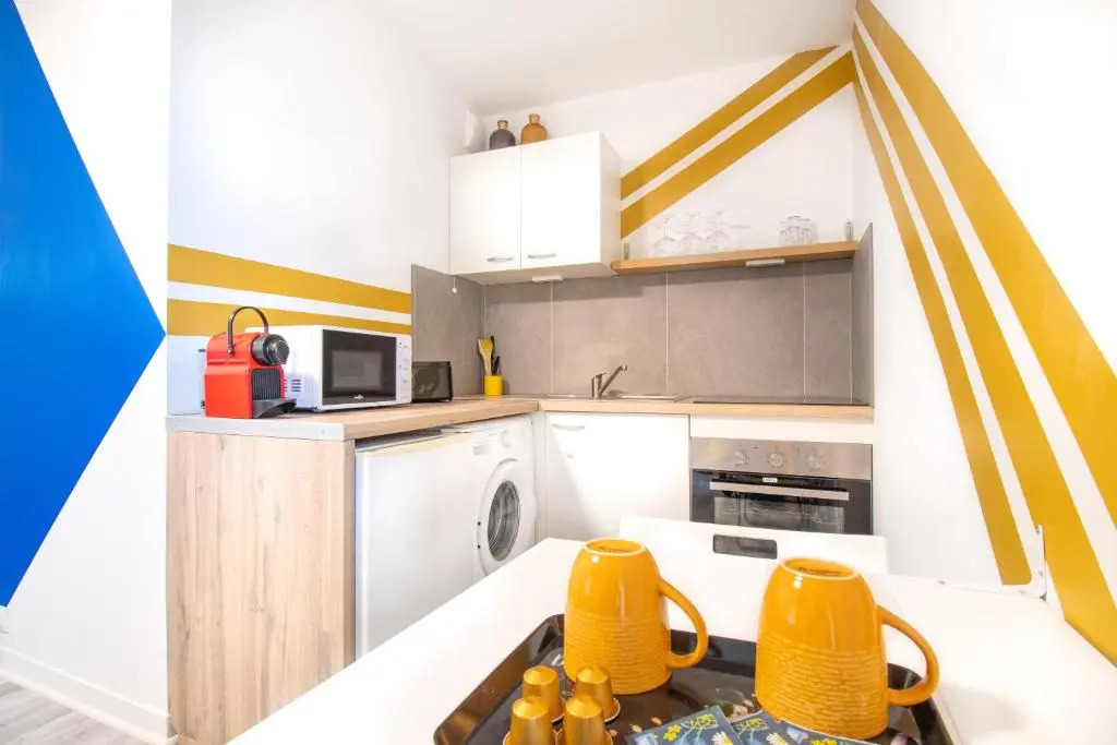 Charmant T2 sur Île de Nantes avec Parking et Balcon