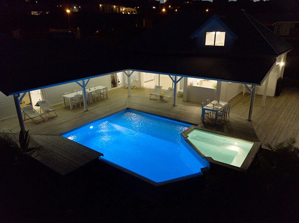 Villa with 4 Bedrooms in Le Moule, with Wonderful Sea View, Private Pool, Enclosed Garden - 200 M From the Beach