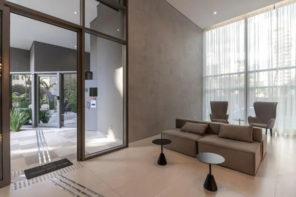 Studio de luxo mobiliado em Moema