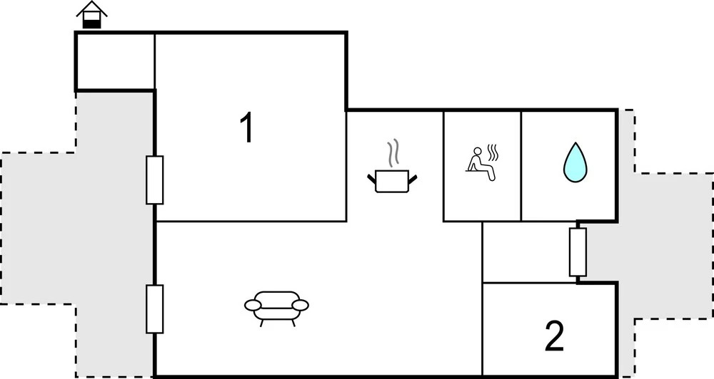 Pet Friendly Home In Rechlin With Sauna