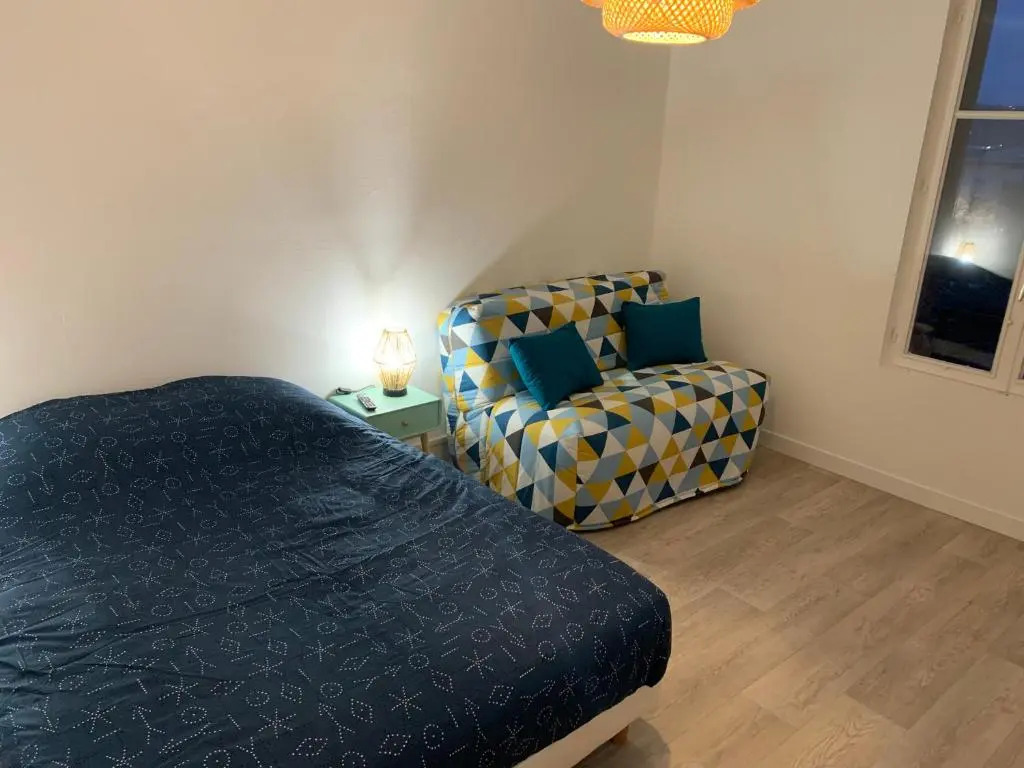 L EFFET MER 70M2 avec 2 chambres doubles, avec parking GRATUIT Netflix, Disney plus, Amazon prime