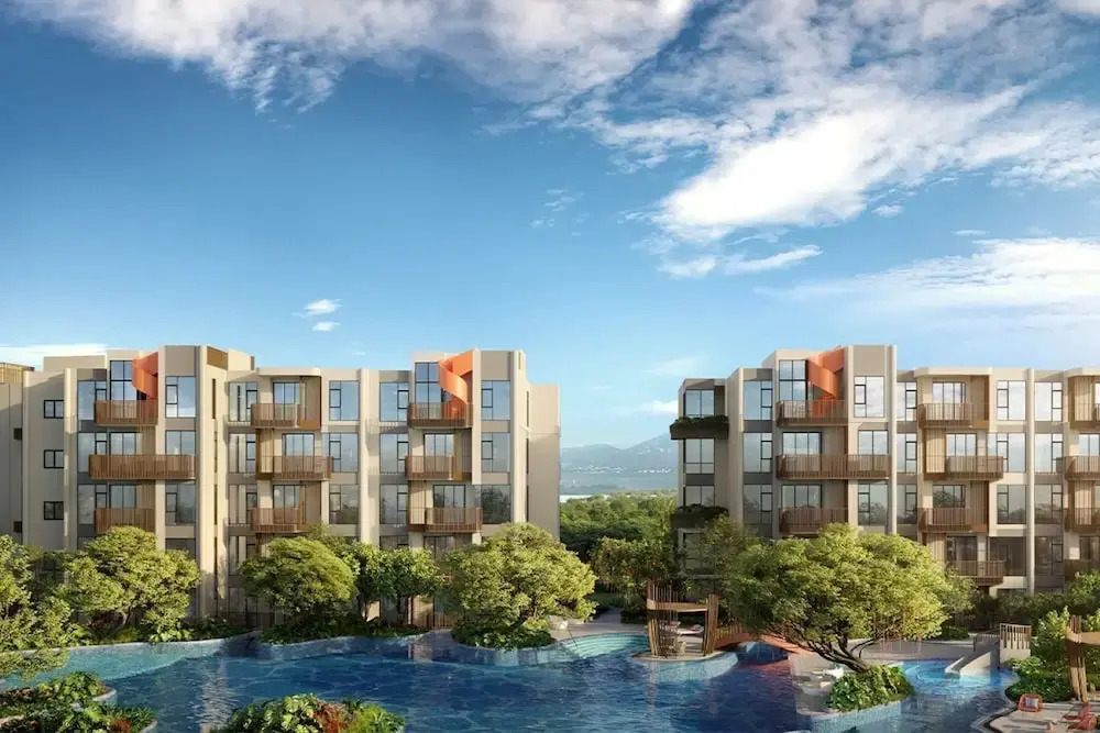 Canvas Condo New 2BR Near Beach 111-80
