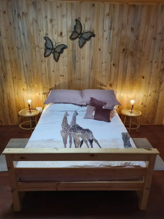 Hout Huisie Wooden House Self Catering Africa Bush Vacation In Marloth Park