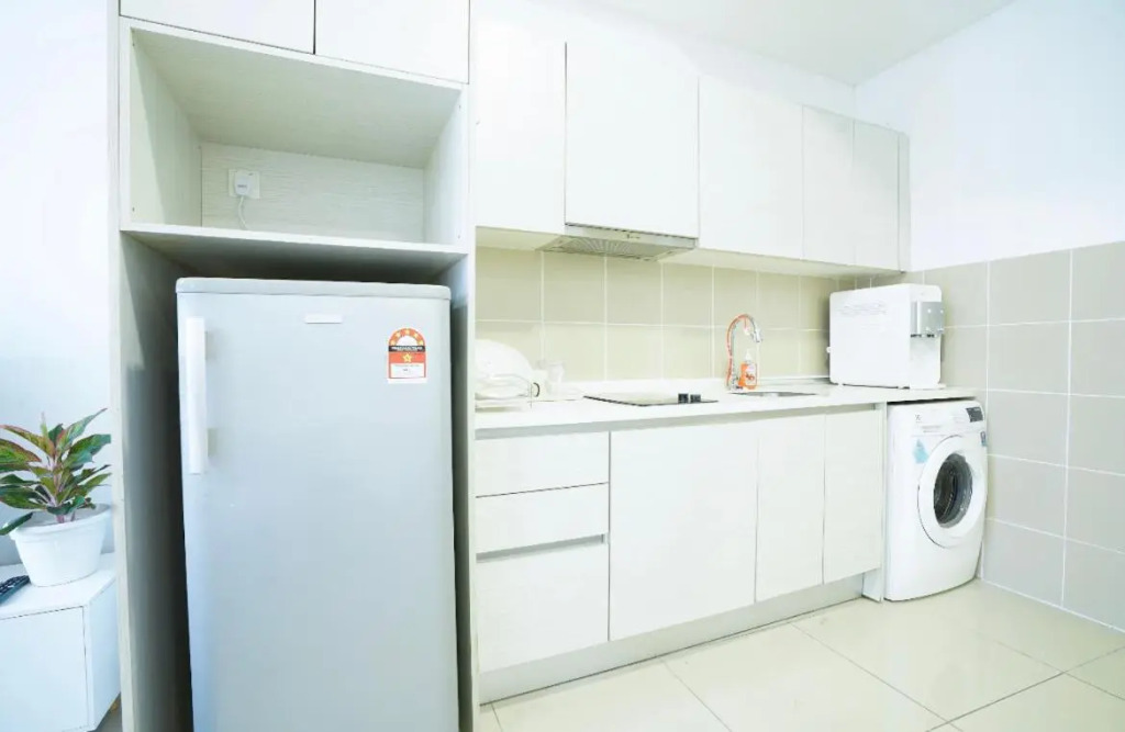 Homestay I City Cantik Tenang Wifi 4k Smart TV Netflix Coway Free Parking
