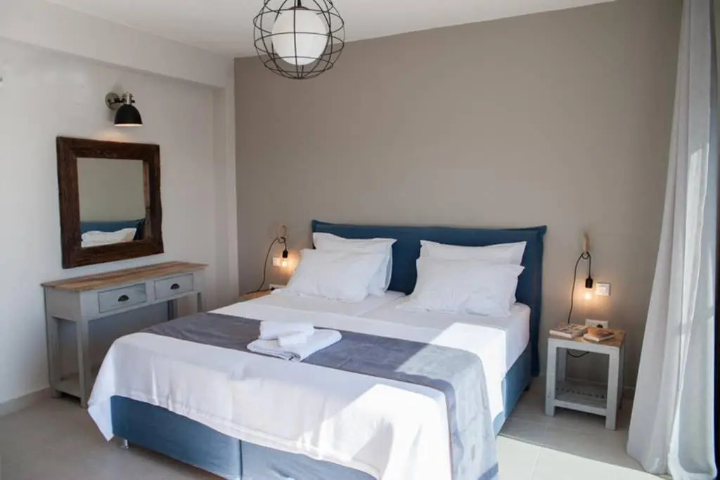 New Villa Blue with private pool at Trapezaki