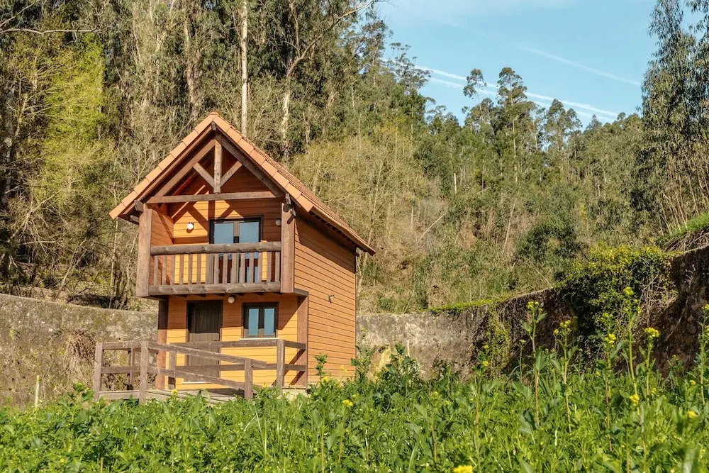 Chalet With one Bedroom in Branca - Albergaria-a-velha, With Wonderful Mountain View, Shared Pool, Furnished Balcony