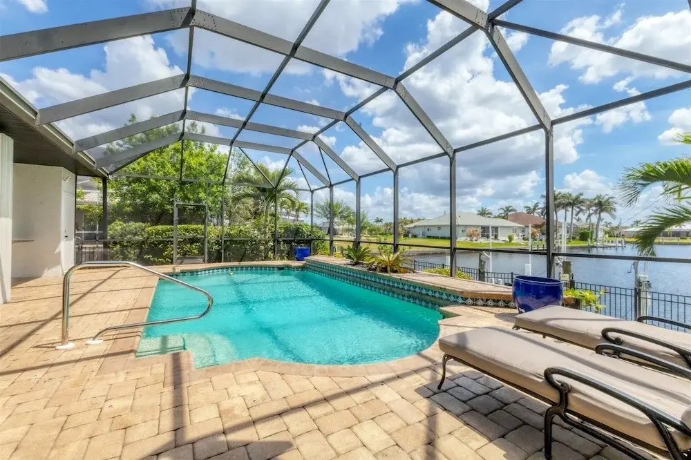 Punta Gorda Isles 4-Bedroom Private Pool Home on Canal 4 Home