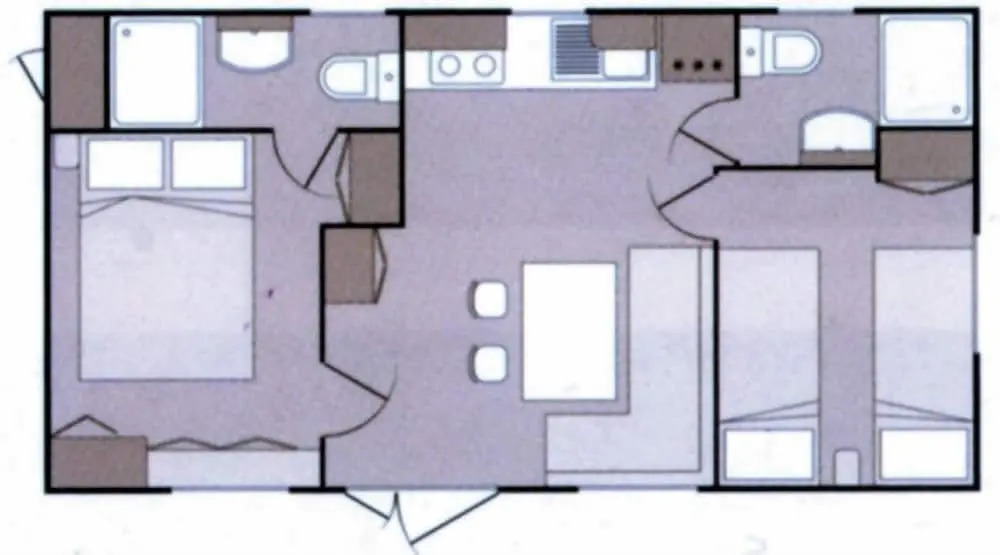 Albatross Mobile Homes on Camping Bi Village