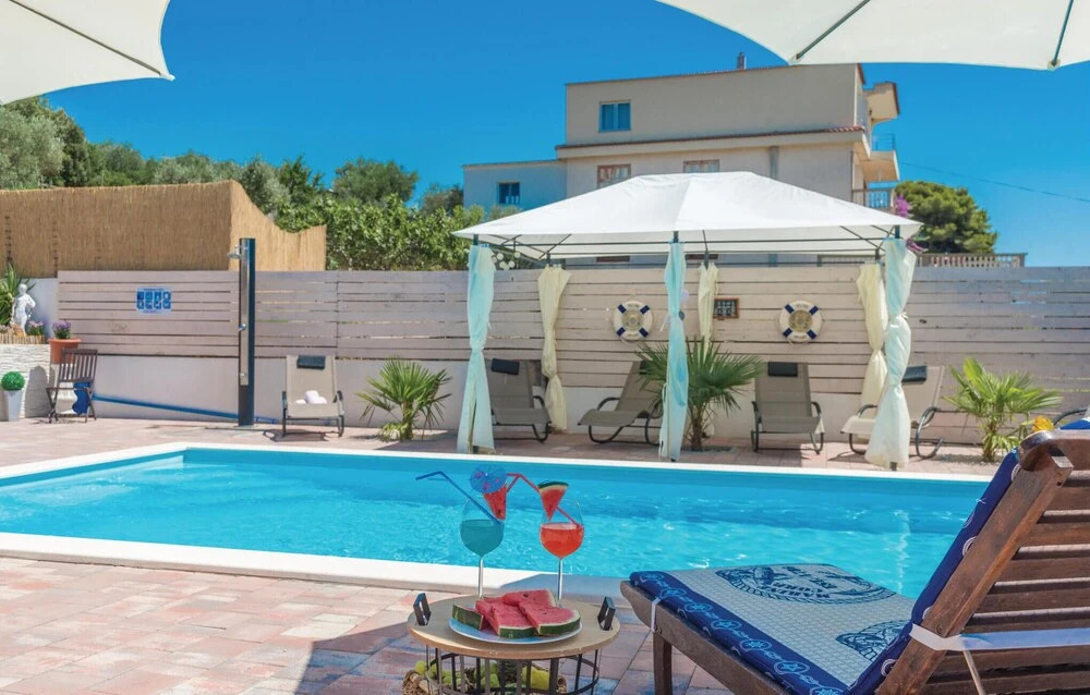 Awesome Home in Pakostane With 3 Bedrooms, Wifi and Outdoor Swimming Pool