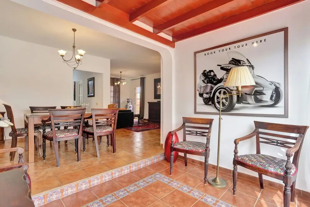 This villa is ideal for families with children