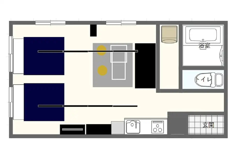 B6. Stylish & Modern Studio #Shinjuku