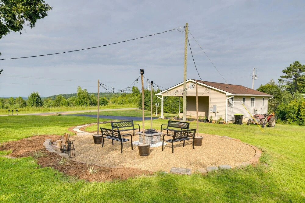 Serene Mill Spring Getaway w/ Yard & Fire Pit!