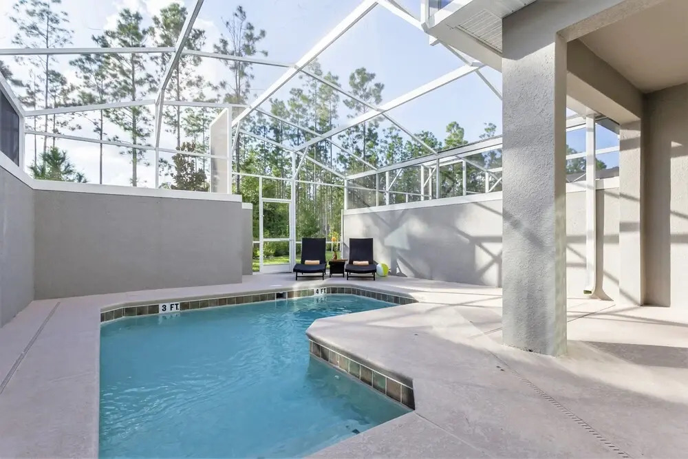 Pebble Beach Villa Champions Gate drive