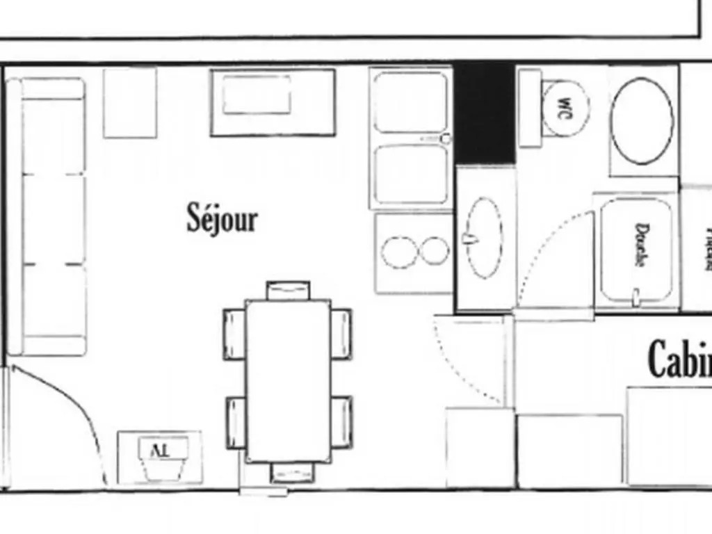 Appartement Hauteluce, 1 pièce, 4 personnes - FR-1-293-155