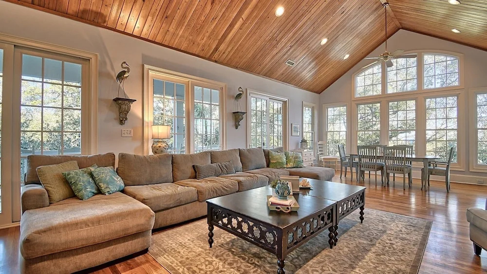 Majestic Beach House With Private Pool And Fishing Dock Close To Beach 7 Bedroom Home by Peace Vacations