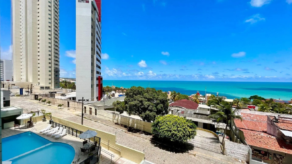 Paradise 204 Praia Flat - NBI - Vista x Mar Ponta Negra