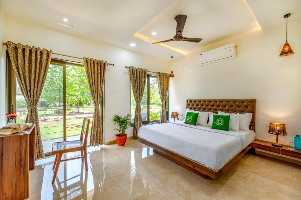 Borade farm,spacious 3BHK Villa-with farm, lake view & boating