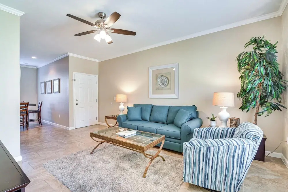 Walk to Beach: Lavish Resort Escape in Galveston!
