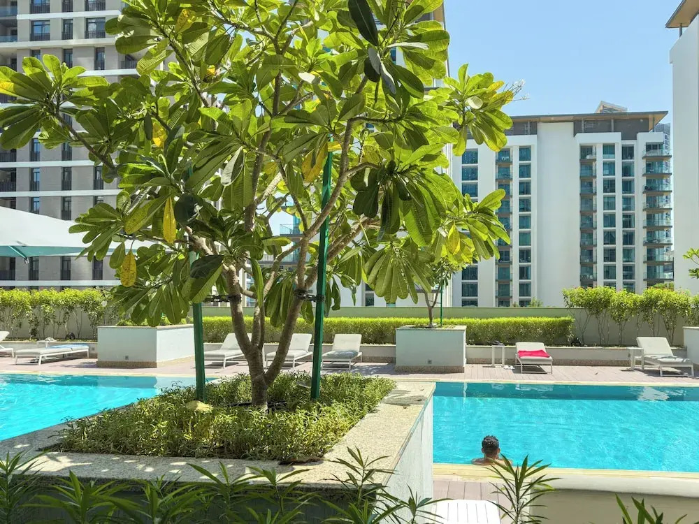 Marco Polo - Stunning 2BR with Burj View, Spacious Gym & Pool
