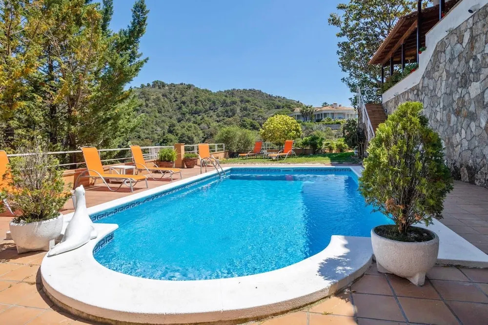 Villa With 4 Bedrooms in Tossa de Mar, With Wonderful sea View, Private Pool, Enclosed Garden