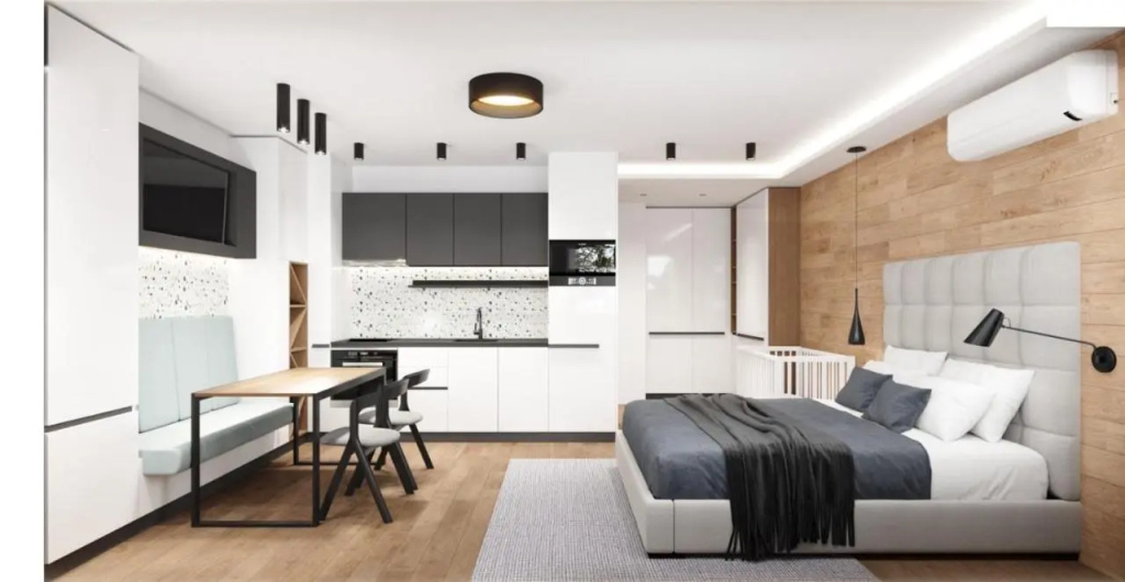 Luxurious One Bedroom Studio in Top Center