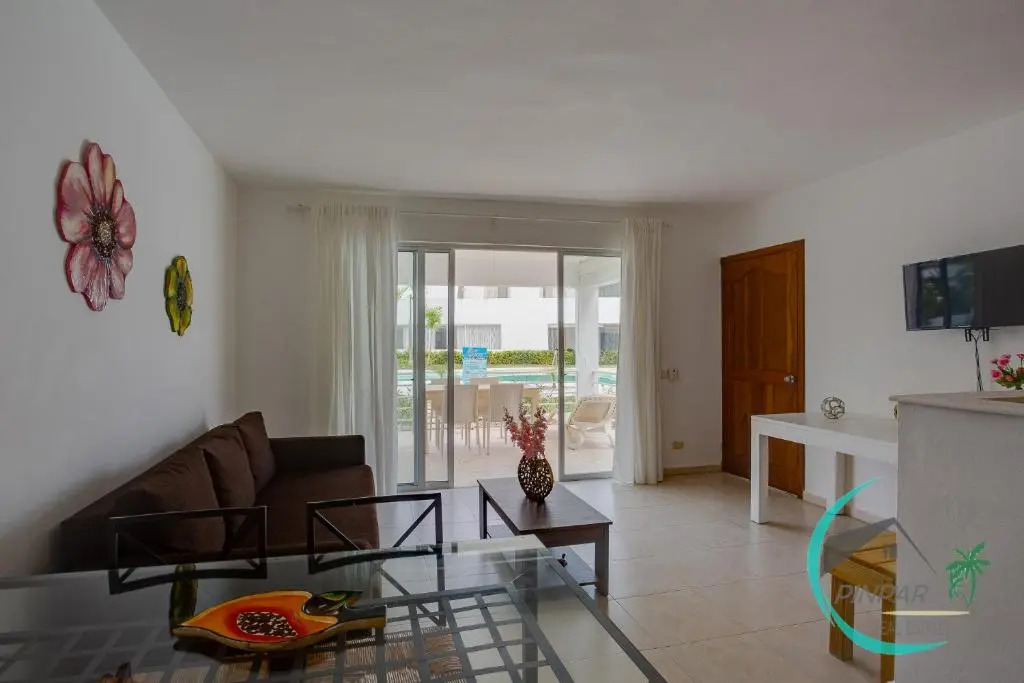 Close To The Beach! Pink Apartment,2Br,2Bt
