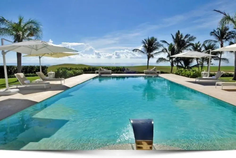 Luxury 9-bedroom Ocean and Golf Front Mansion With Full Service Staff in Exclusive Resort