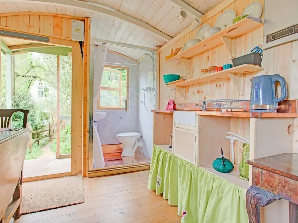 Shepherds Hut Near Exmoor National Park