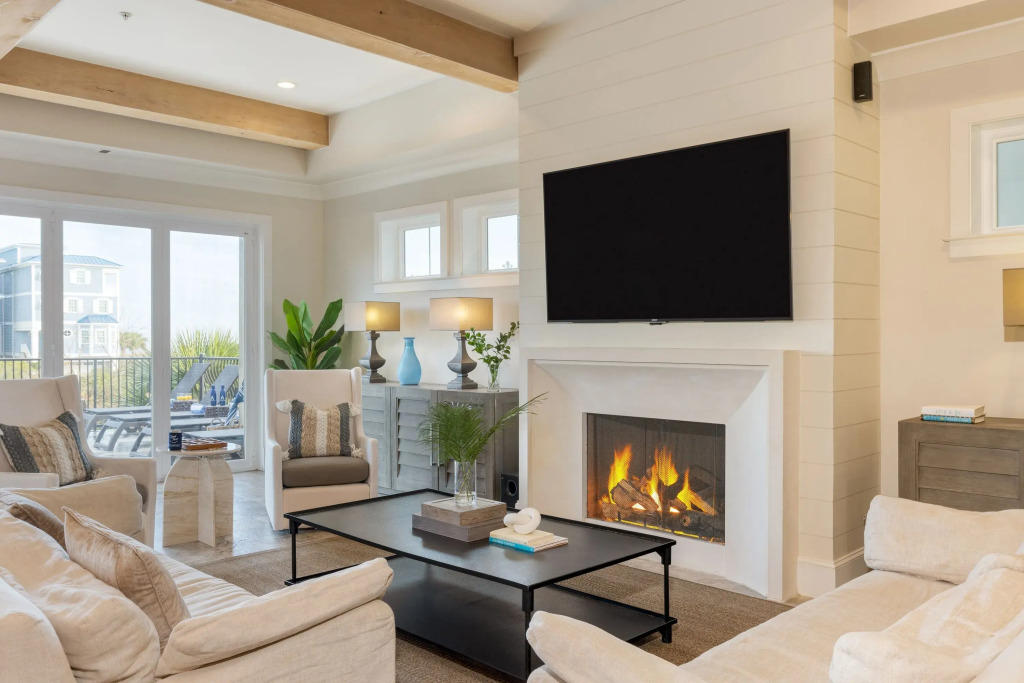 Sleeps 24! Priv Beach Boardwalk, Free Pool Heat, Ocean View 24 Bradley Cir by Avantstay