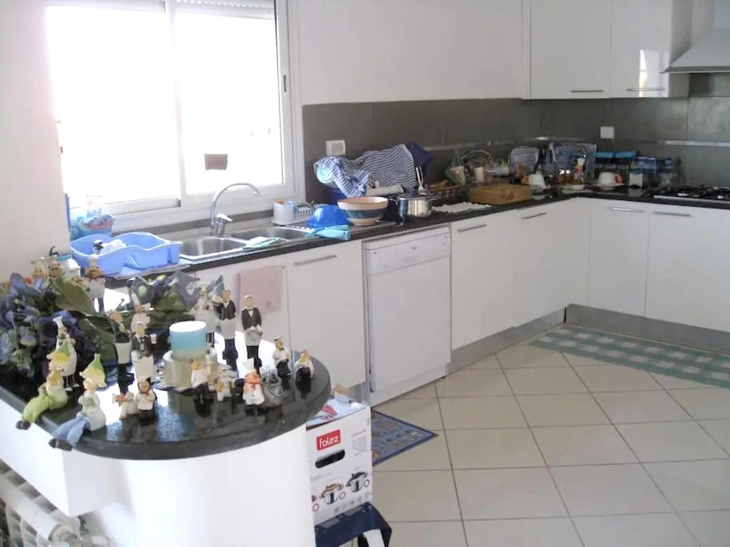Apartment With 2 Bedrooms in Hammamet, With Wonderful sea View, Pool A