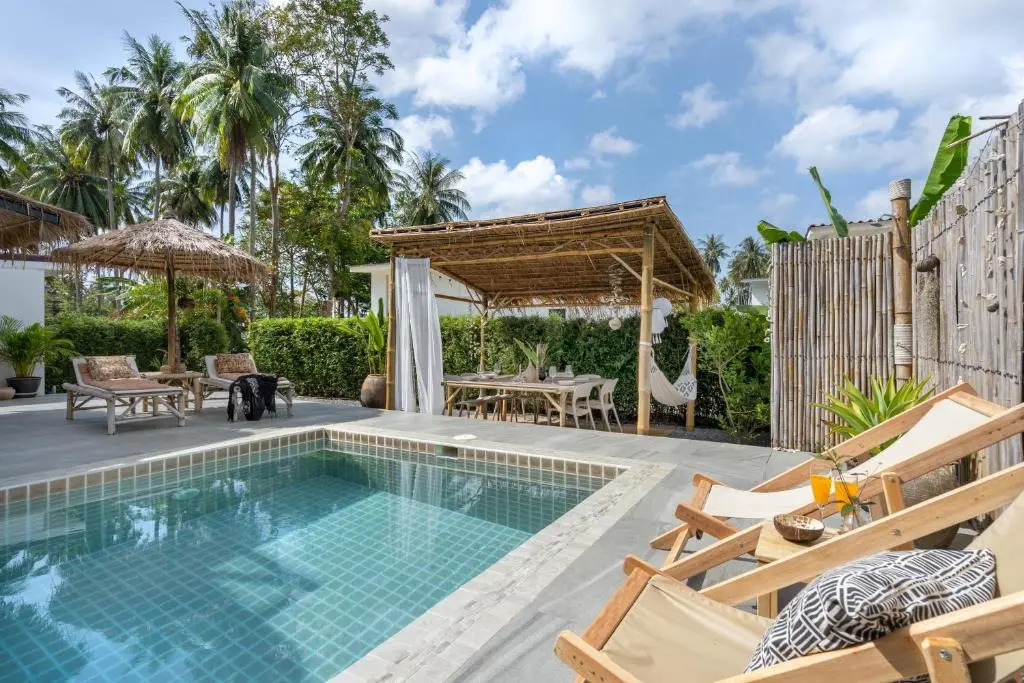 Manao Pool Villa 3 - 5 Mins Walk To The Beach