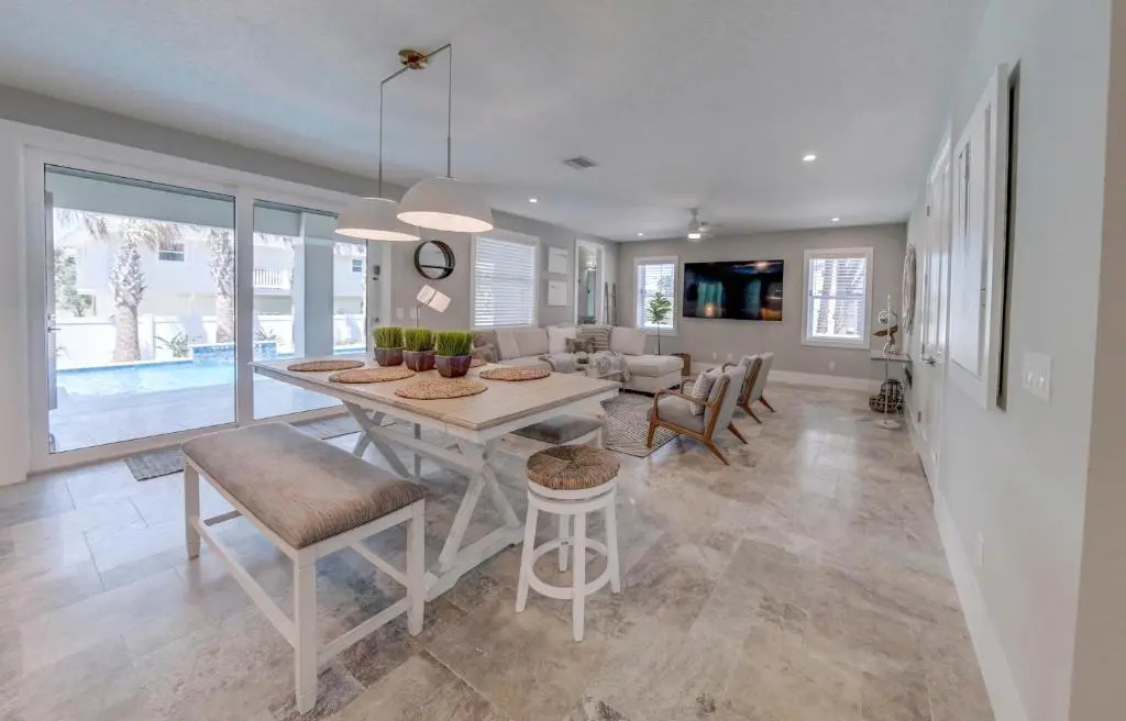 Villa Nautilus New Lux 3 Story Pool Hot Tub Home with Elevator- Steps away from the beach