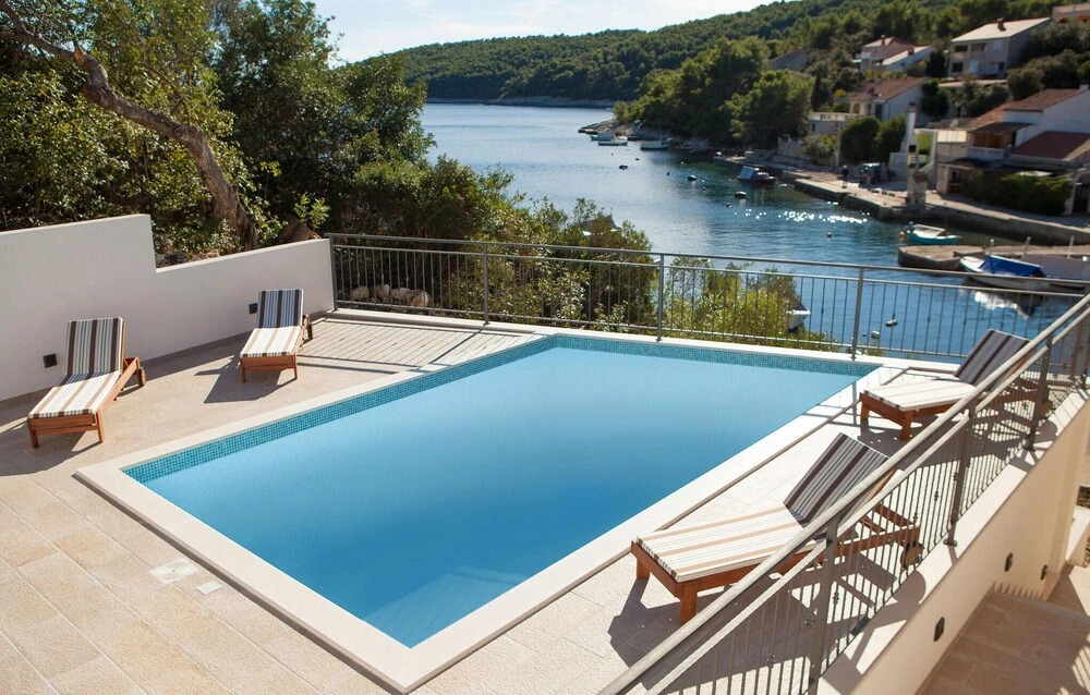 Beautiful Home in Vela Luka With Outdoor Swimming Pool, Wifi and 7 Bedrooms