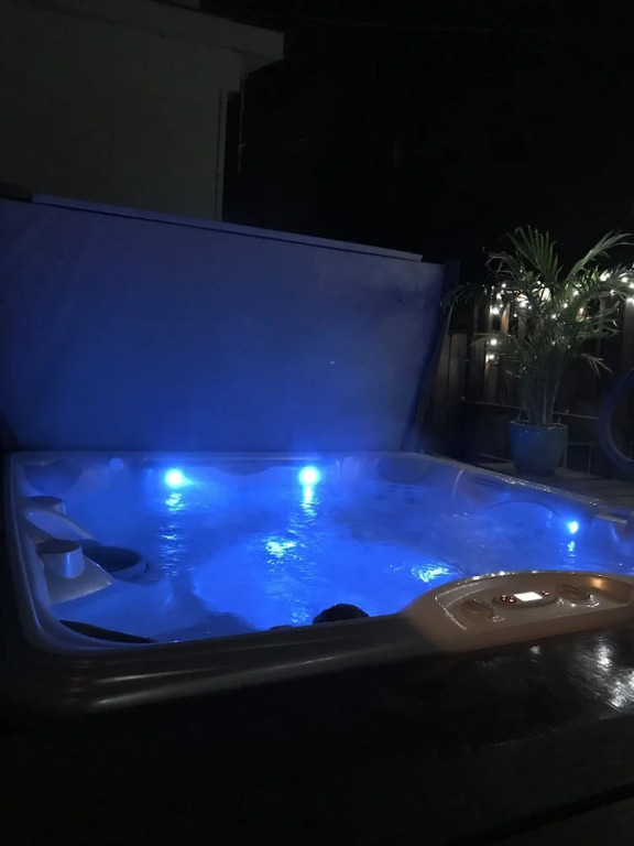Downtown BnB King Bed Clawfoot Tub & Hot Tub