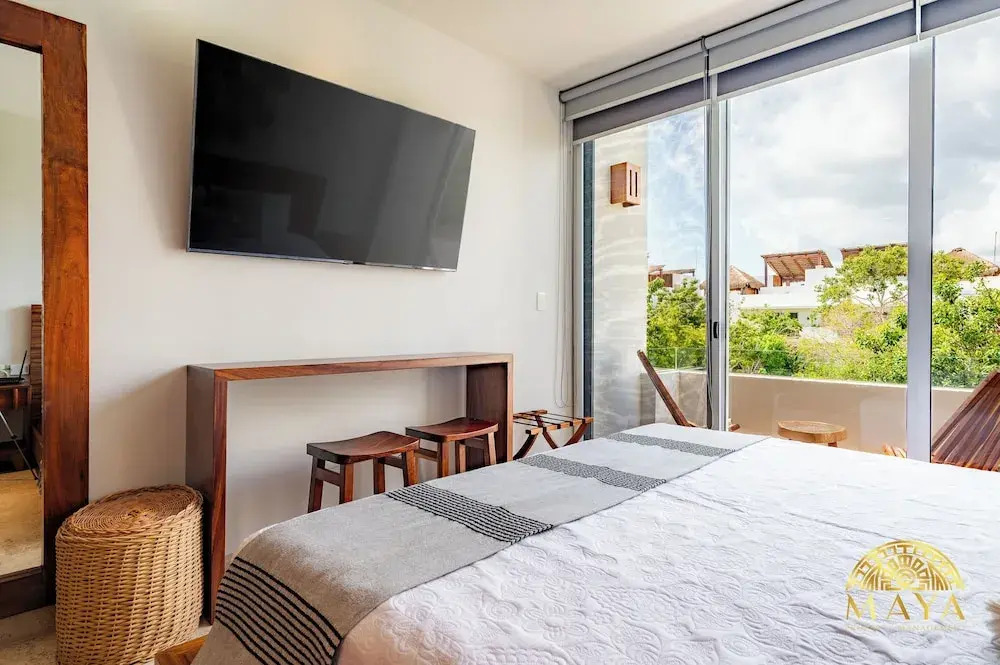 NHOA 303B Lux 1BR Condo Pool View in Aldea Zama