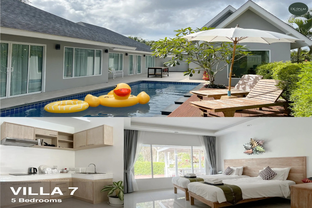 De palm poolvilla