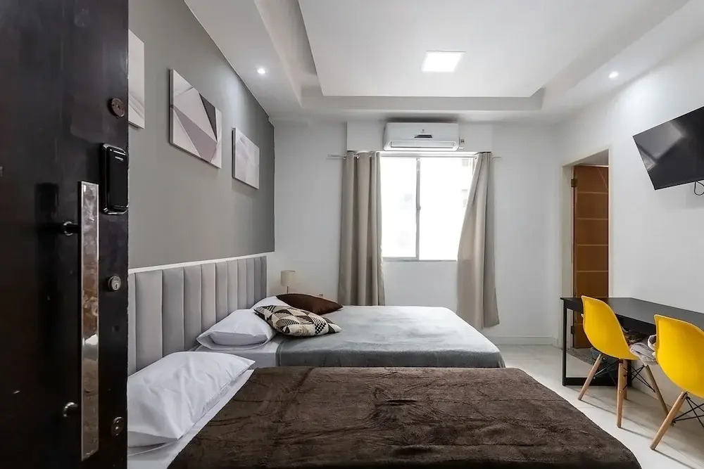 Loft com Wi-fi pr x do Aeroporto no Centro
