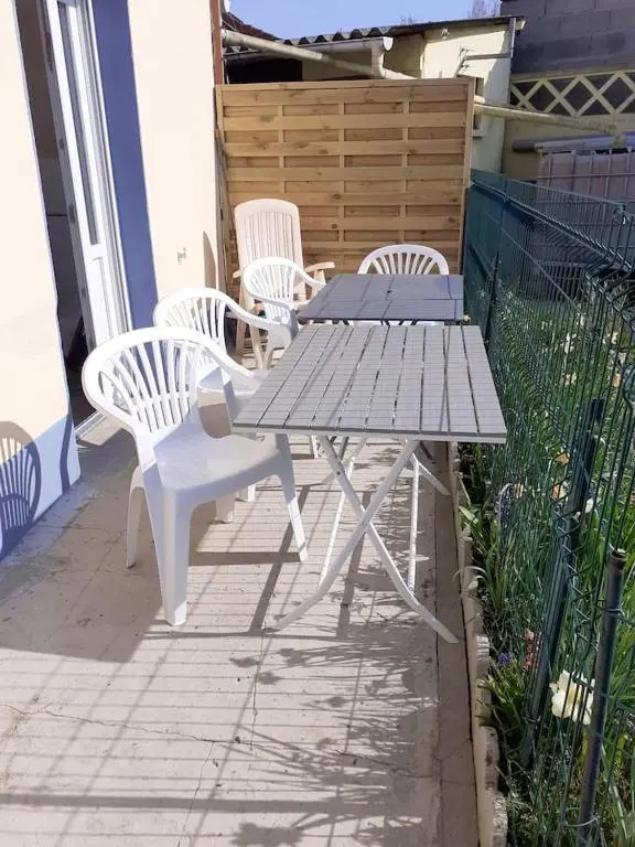 Maison de 2 chambres avec jardin clos et wifi a Saint Blimont