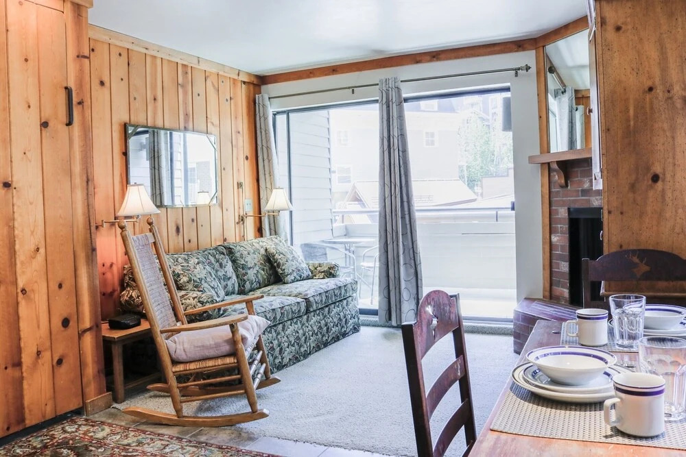 Ski Lodge Studio Studio Bedroom Condo by RedAwning