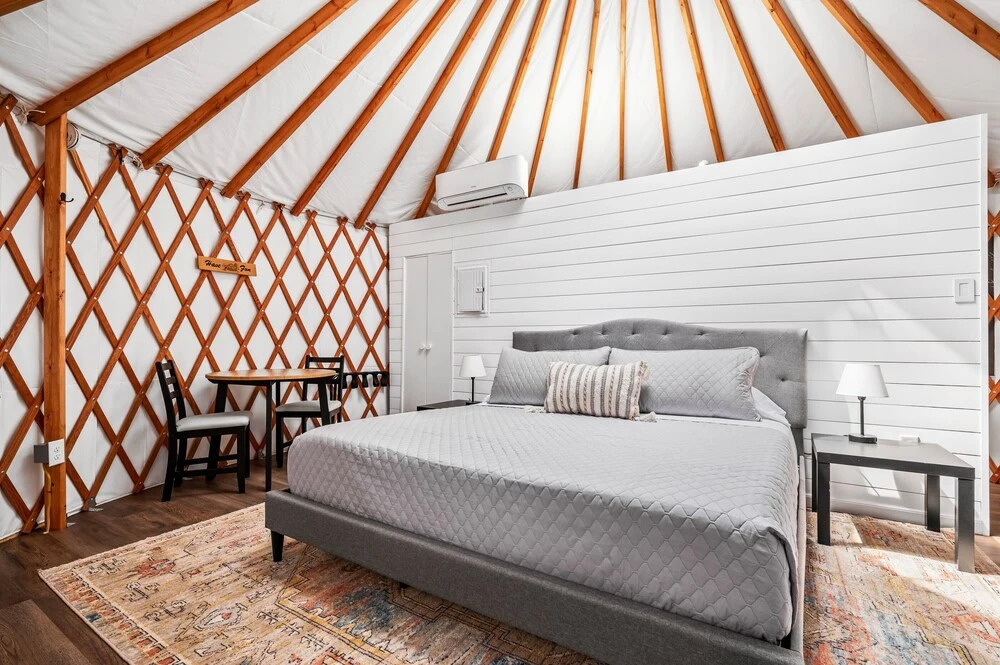 Ot 3515e Texas Yurt Haus: 5 Yurts! 5 Bedroom Cabin by RedAwning
