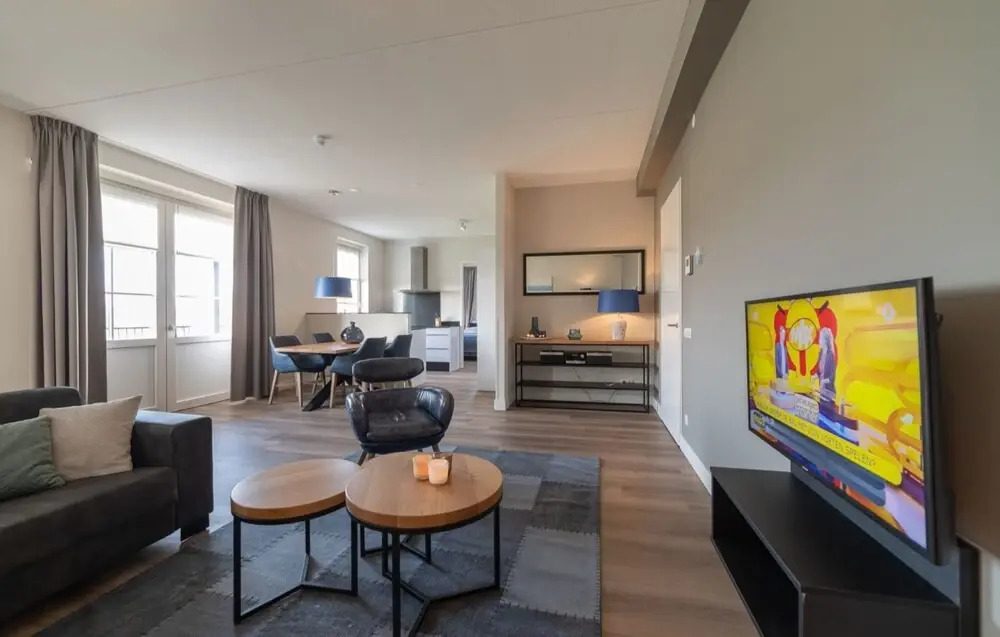 Design Apartment in Zeeland With its own Wellness
