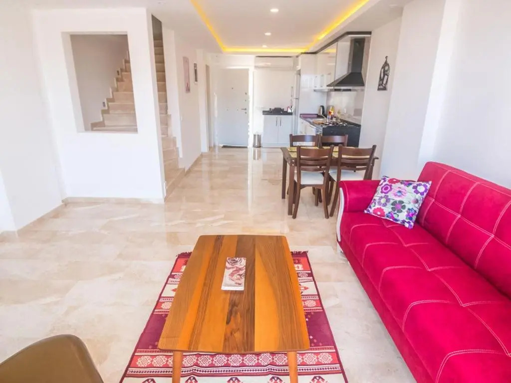 Stonehouse Aparts Dublex 3+1 mit Meerblick und Jakuzzi Kalkan No:5